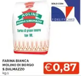 Mercatò Farina bianca molino di borgo s.dalmazzo offerta