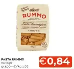 Mercatò Pasta rummo vari tipi offerta