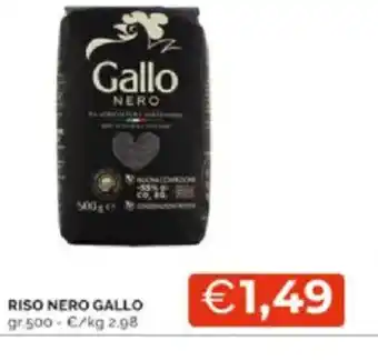 Mercatò Riso nero gallo offerta