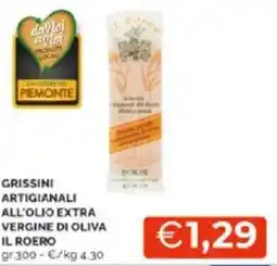 Mercatò Grissini artigianali all'olio extra vergine di oliva il roero offerta