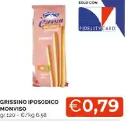 Mercatò Grissino iposodico monviso offerta