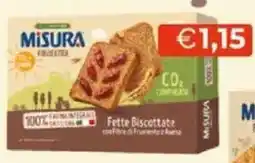 Mercatò MISURA 100% Fette Biscottate offerta