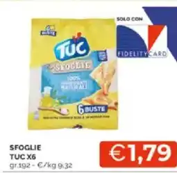 Mercatò SFOGLIE TUC X6 offerta