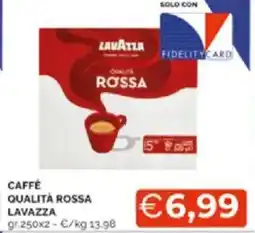 Mercatò Caffe qualità rossa lavazza offerta