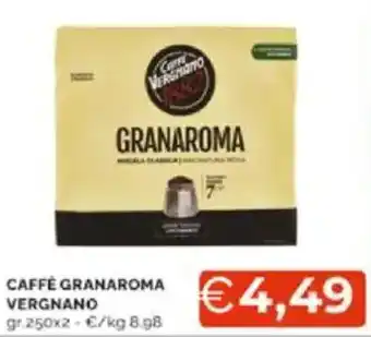 Mercatò Caffè granaroma vergnano offerta