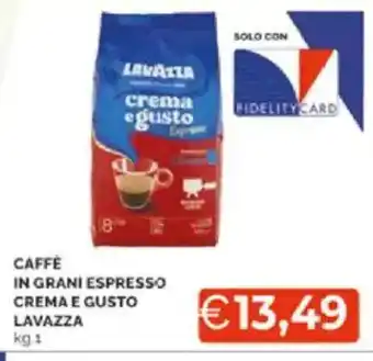 Mercatò Caffè in grani espresso crema e gusto lavazza offerta