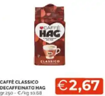 Mercatò Caffè classico  decaffeinato hag offerta