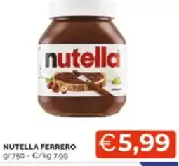 Mercatò Nutella ferrero offerta