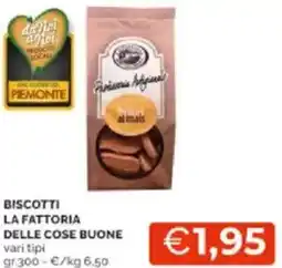 Mercatò Biscotti la fattoria delle cose buone vari tipi offerta