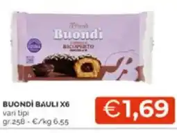 Mercatò Buondi bauli x6 vari tipi offerta