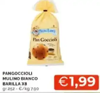 Mercatò Pangoccioli mulino bianco barilla offerta