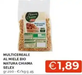 Mercatò Multicereale al miele bio natura chiama selex offerta