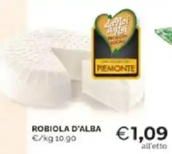 Mercatò Robiola d'alba offerta