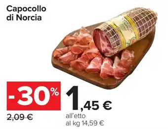 Carrefour Capocollo di Norcia offerta