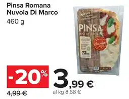 Carrefour Pinsa Romana Nuvola Di Marco offerta