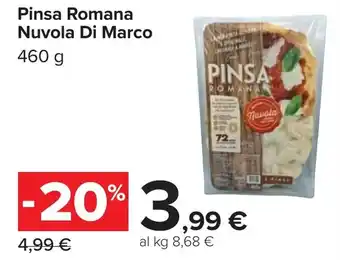 Carrefour Pinsa Romana Nuvola Di Marco offerta