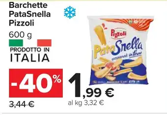 Carrefour Barchette PataSnella Pizzoli offerta