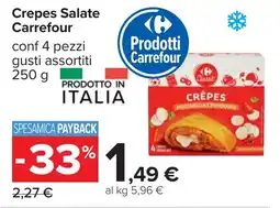 Carrefour Crepes Salate Carrefour offerta