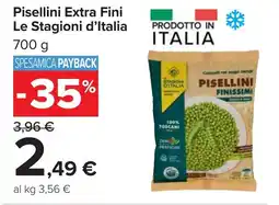 Carrefour Pisellini Extra Fini Le Stagioni d'Italia offerta