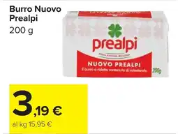 Carrefour Burro Nuovo Prealpi offerta