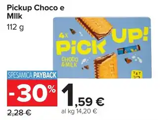 Carrefour Pickup Choco e MILK offerta