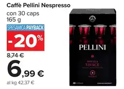 Carrefour Caffè Pellini Nespresso offerta