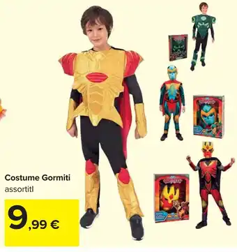 Carrefour Costume Gormiti offerta