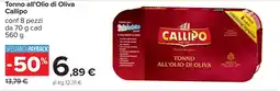 Carrefour Tonno all'Olio di Oliva Callipo offerta