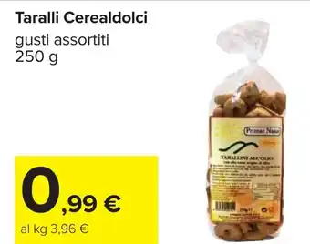 Carrefour Taralli Cerealdolci offerta