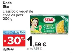 Carrefour Dado Star offerta