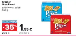 Carrefour Cracker Gran Pavesi offerta