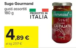 Carrefour Sugo Gourmand offerta