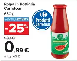 Carrefour Polpa in Bottiglia Carrefour offerta