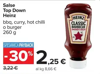 Carrefour Salse Top Down Heinz offerta