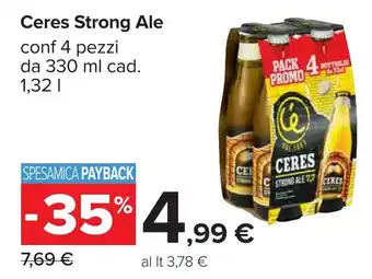 Carrefour Ceres Strong Ale offerta