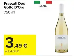 Carrefour Frascati Doc Gotto D'Oro offerta