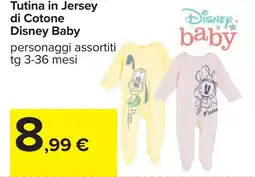 Carrefour Tutina in Jersey di Cotone Disney Baby offerta