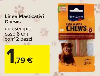 Carrefour Linea Masticativi Chews offerta