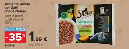 Carrefour Alimento Umido per Gatti Sheba Nature offerta