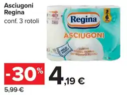 Carrefour Asciugoni Regina offerta