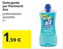 Carrefour Detergente per Pavimenti Ace offerta