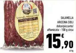 Conad Salamella ariccina cioli offerta