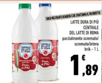 Conad Latte dura di più centrale DEL LATTE DI ROMA offerta