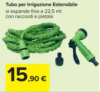 Carrefour Tubo per Irrigazione Estensibile offerta