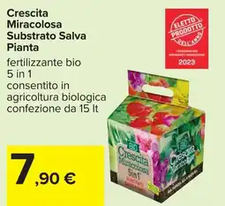 Carrefour Crescita Miracolosa Substrato Salva Pianta offerta