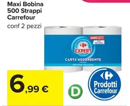 Carrefour Maxi Bobina 500 Strappi Carrefour offerta