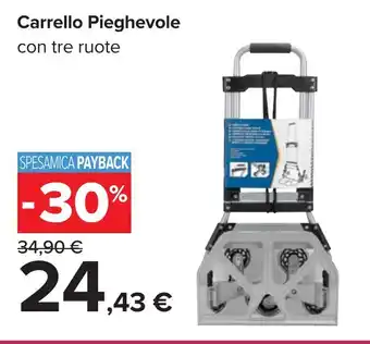 Carrefour Carrello Pieghevole offerta