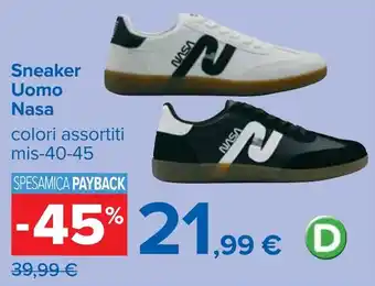 Carrefour Sneaker Uomo Nasa offerta