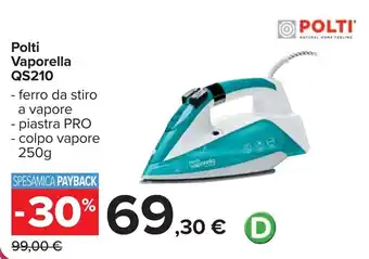 Carrefour Polti Vaporella QS210 offerta