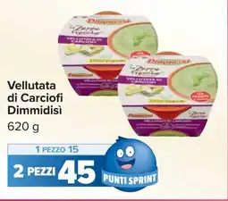 Carrefour Vellutata di Carciofi Dimmidisì offerta